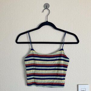 Pacsun Striped Crop Tank